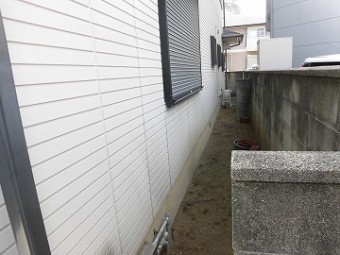 色あせした外壁