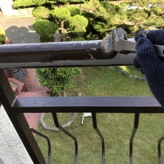 手摺り塗装