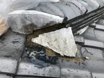 地震の被害箇所