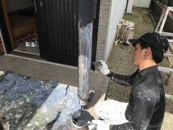 ウレタン塗装 木部