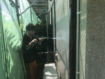 外壁高圧洗浄