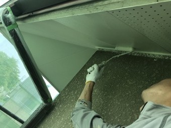 二回目軒塗り