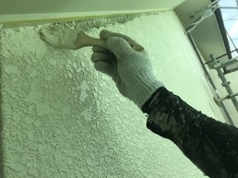ちり際塗装