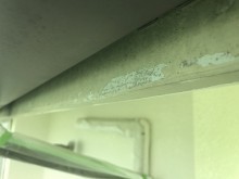 塗装前 鼻隠し 雨樋