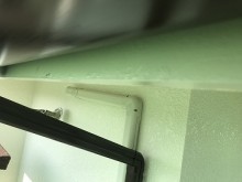雨樋と鼻隠し板 塗装