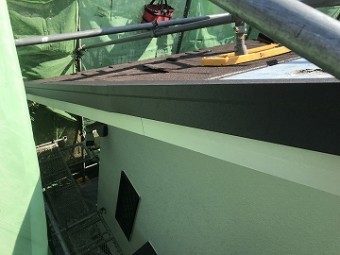ケラバ板金新設