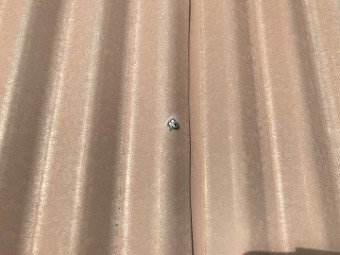 折れた固定金具