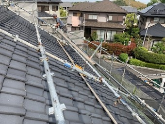 歩み板を設置