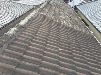 屋根の差し替え部分