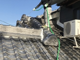 屋根の清掃
