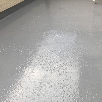 ウレタン防水のふくれ