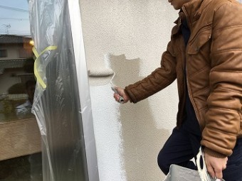 上塗り仕上げ