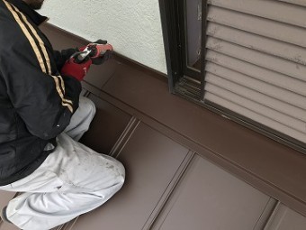 雨押えコーキング