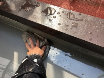 水抜き作業