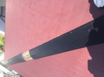 棟板金応急処置