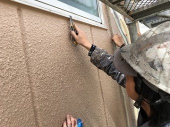 ライン出し作業