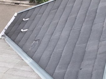 谷板金の状態