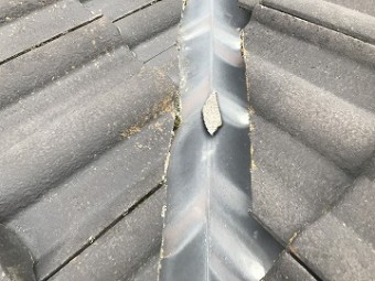 谷板金の漆喰