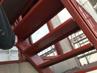 階段錆止め