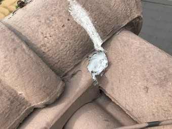 瓦の補修
