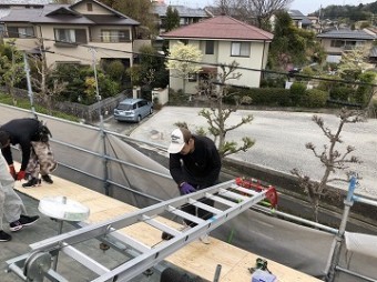 合板下地増し張り
