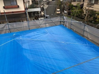 屋根養生