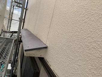 劣化した庇