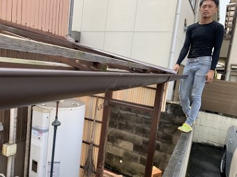 軒樋新設