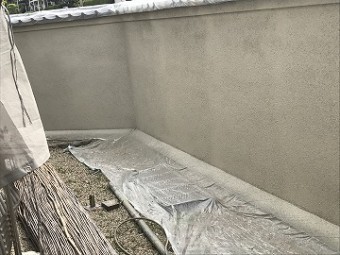 下吹き完了