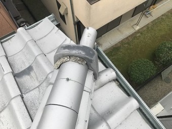 ハチマキの剥がれ