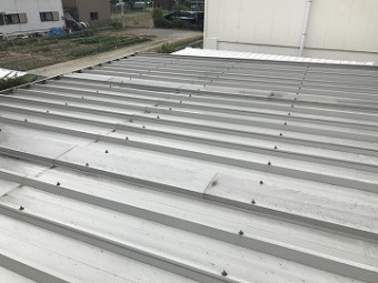 倉庫の屋根