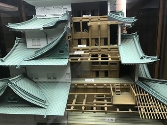 名古屋城の模型