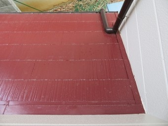 下屋根の様子