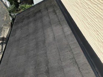 下屋根の様子