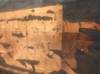屋根下地の状態