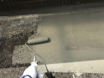セメント塗布