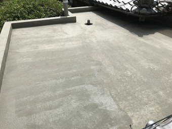 セメント下地完了