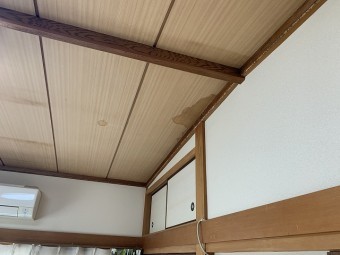 天井 雨染み