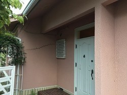 外壁玄関面