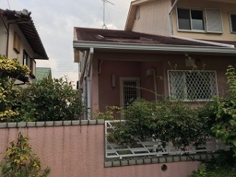 塀施工前2