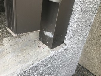 汚れ部分