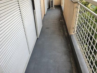 ベランダ防水層