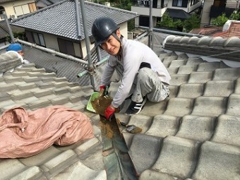 撤去、掃除作業