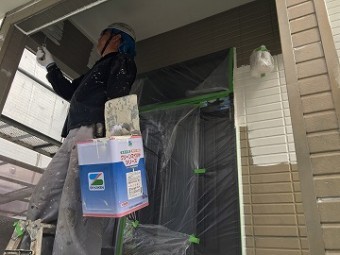 脚立での作業
