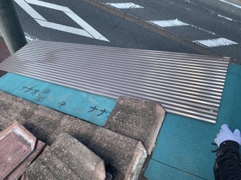 板金屋根材新設