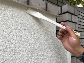 刷毛作業