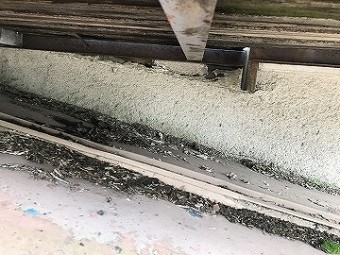 ベランダ下部分