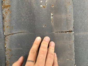 瓦の劣化状態