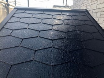 下屋根仕上がり