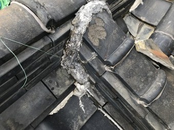 鬼巻き漆喰